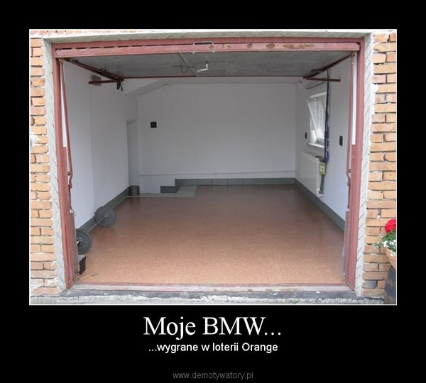 Moje BMW... – ...wygrane w loterii Orange 