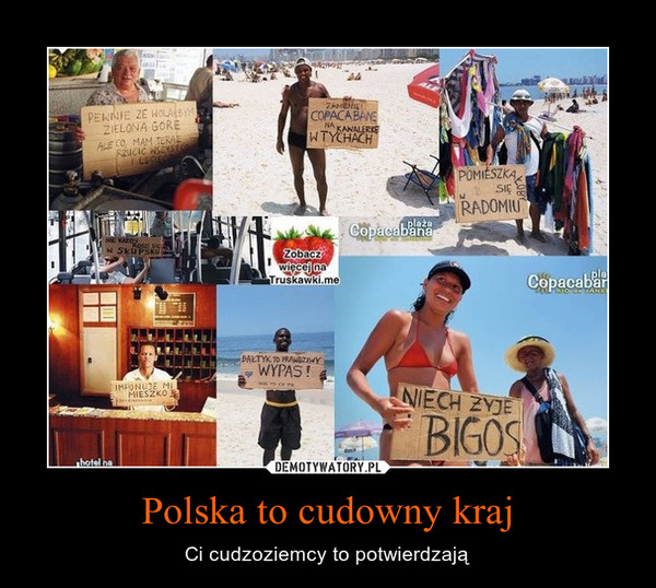 Polska to cudowny kraj