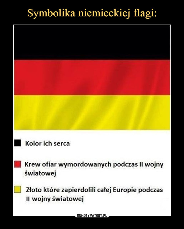 Symbolika niemieckiej flagi:
