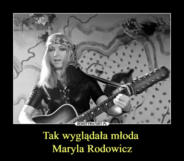 Tak wyglądała młoda Maryla Rodowicz –  