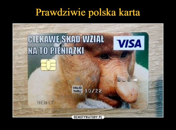 Prawdziwie polska karta