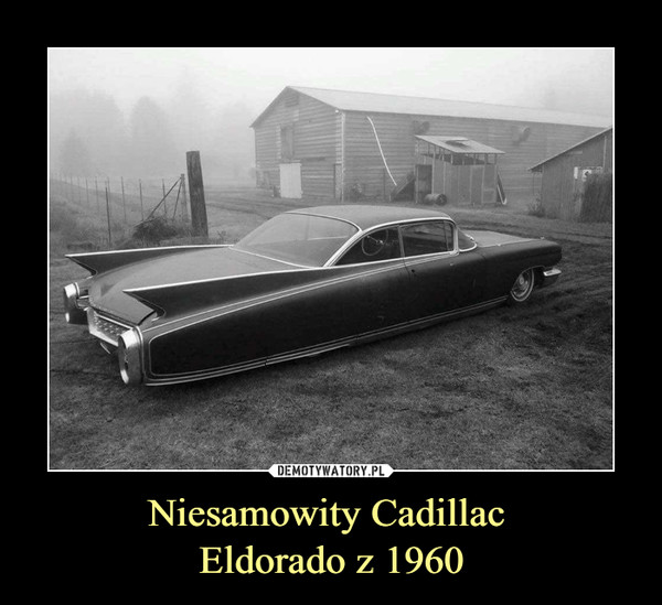 Niesamowity Cadillac 
Eldorado z 1960