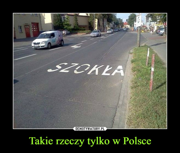 Takie rzeczy tylko w Polsce –  