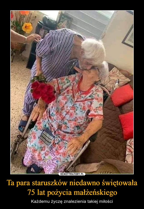 Ta para staruszków niedawno świętowała 75 lat pożycia małżeńskiego – Każdemu życzę znalezienia takiej miłości 