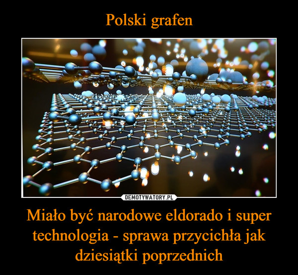 Polski grafen Miało być narodowe eldorado i super technologia - sprawa przycichła jak dziesiątki poprzednich