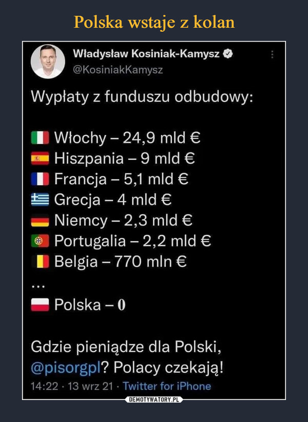 Polska wstaje z kolan