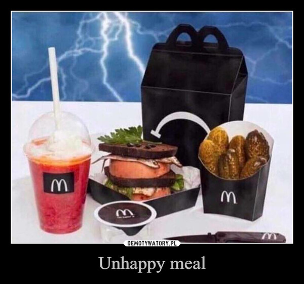 Unhappy meal