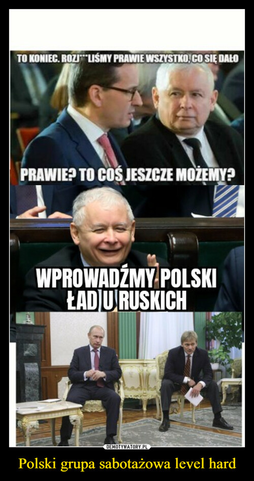 Polski grupa sabotażowa level hard