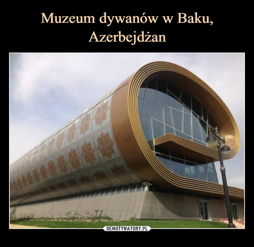 Muzeum dywanów w Baku, Azerbejdżan