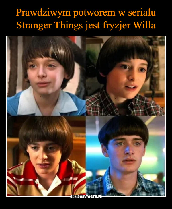 Prawdziwym potworem w serialu Stranger Things jest fryzjer Willa