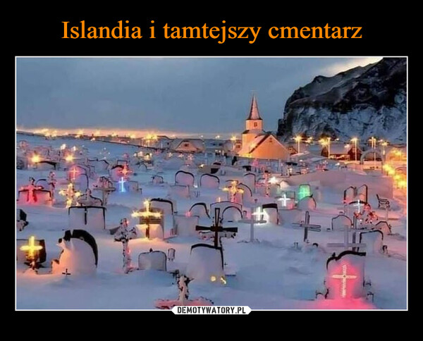 Islandia i tamtejszy cmentarz