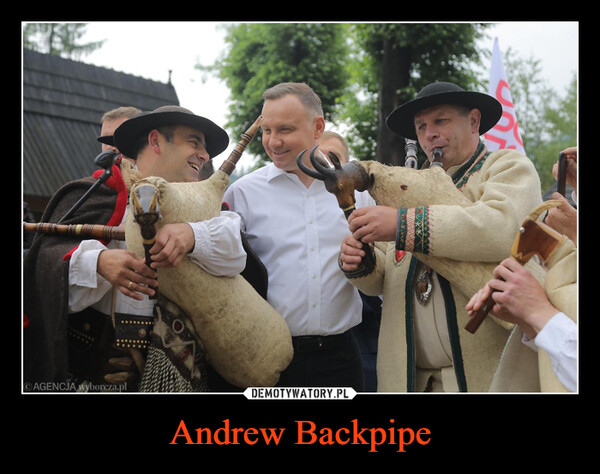 Andrew Backpipe –  AGENCJA wyborcza.pl